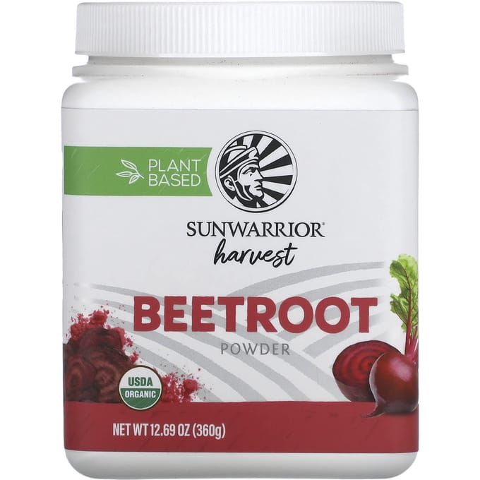 Sunwarrior Organic Beetroot Powder (360g) Standard - Functionele voeding - Supervoeding