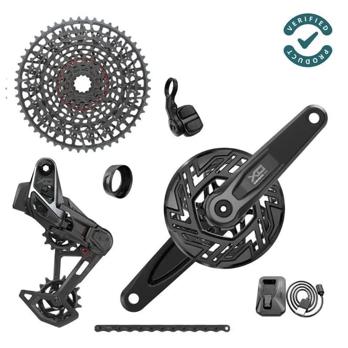 Volledige groep Sram X0 T-TYPE Eagle E-MTB AXS 104 BCD 34D (10-52)