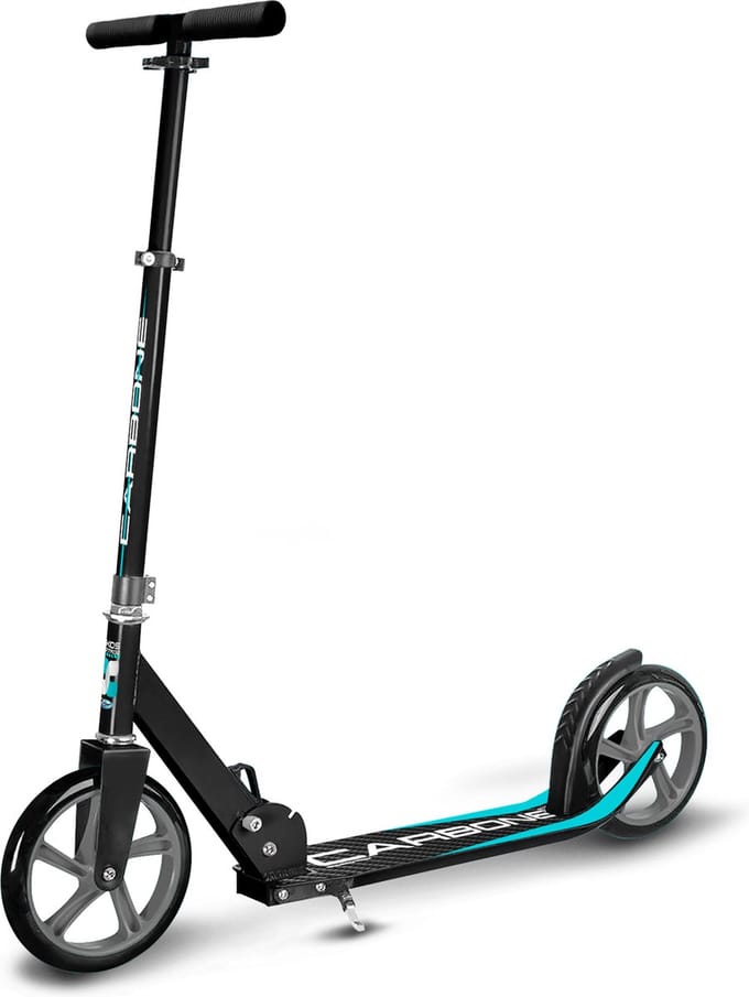 Foldable adjustable Scooter 200mm with Kickstand SKIDS CONTROL CARBONE