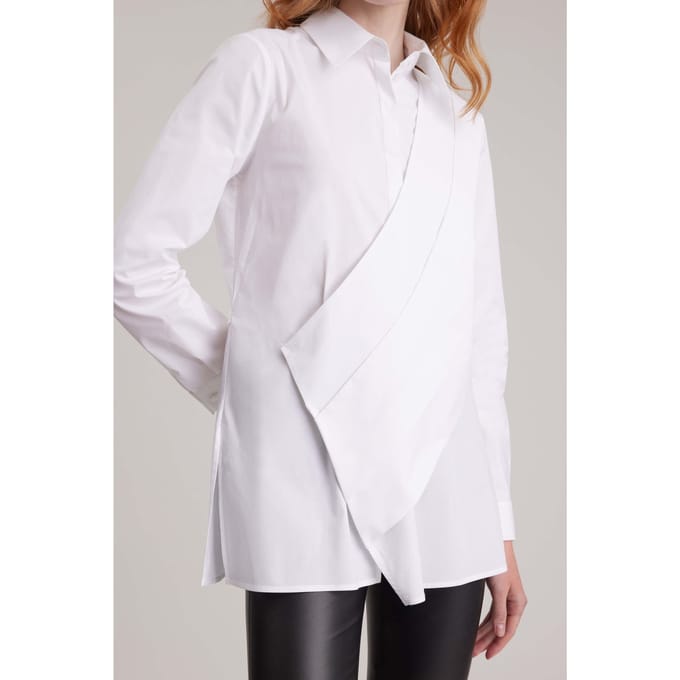 Anne Fontaine Montmartre White Maat: 36 | Longsleeves Outlet | Dames | Wit