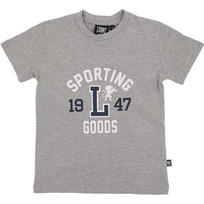 T-shirt Korte Mouw Leone 1947 Boy Short Sleeves College