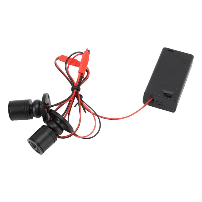 Sieraden Display Spotlight 1 tot 2 Kleine Spotlight 5V LED Batterijgevoed voor Sieradenkast black