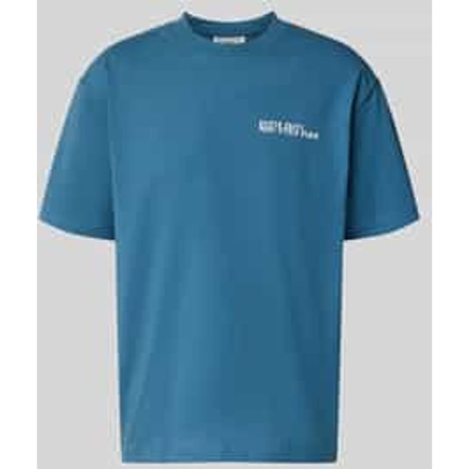 relaxed fit T-shirt van pure katoen met motiefprint