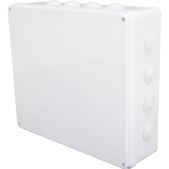 Elektrische Lasdoos ABS Waterdicht Voorgeboord Elektrische Projectbehuizing voor Binnen- en Buitengebruik 400 X 350 X 120mm