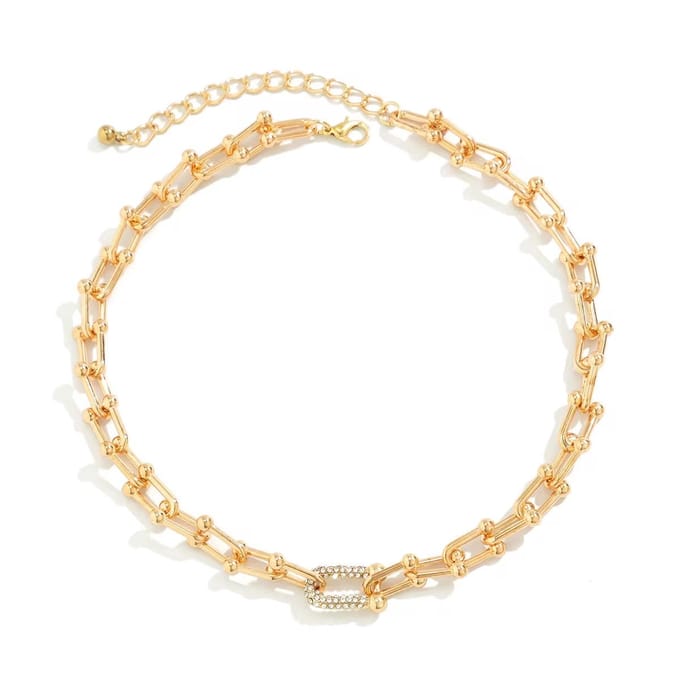 Gold Link Necklace