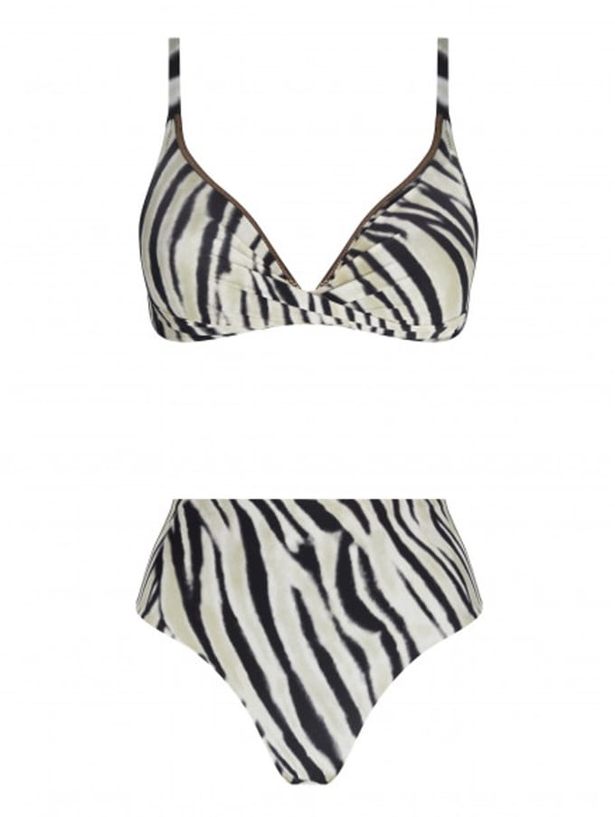 Antigel La Tigre Blanc Voorgevormde Bikini Tigre Bronze Brons 40 D