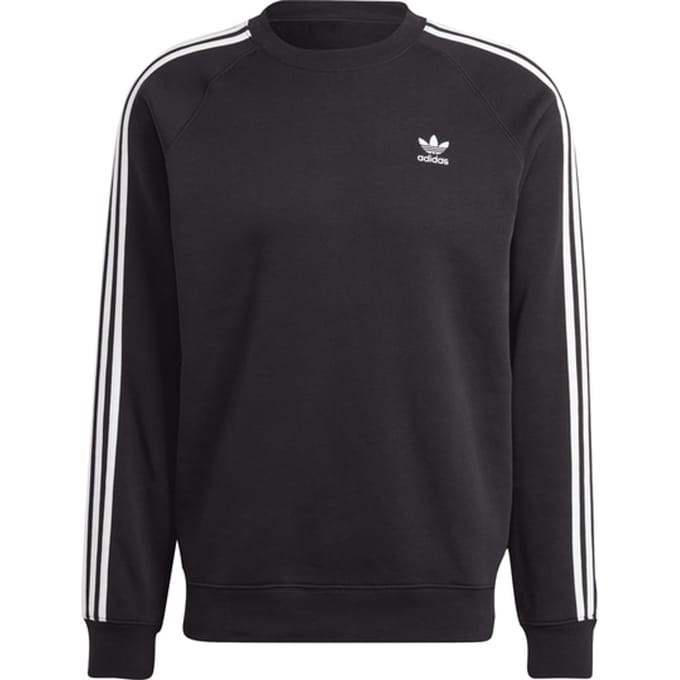 Regular fit sweatshirt met logostitching, model 'Crew'