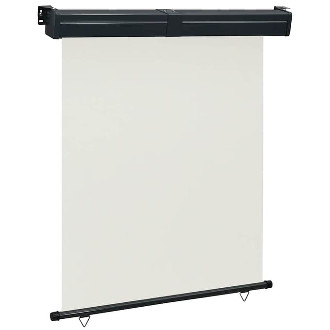 vidaXL - Balkonscherm - 145x250 - cm - crèmekleurig