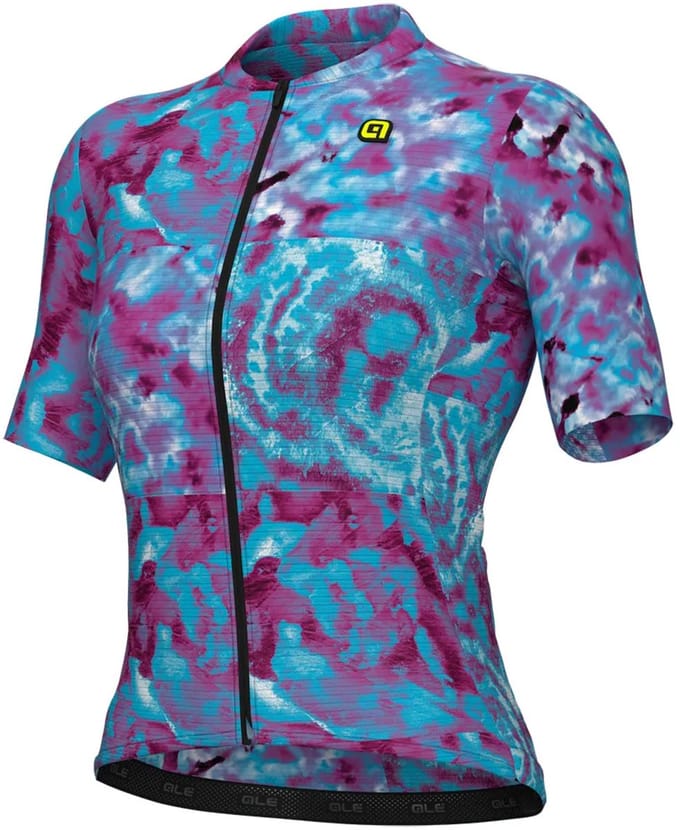 Ale Pr-e Clorofilla Korte Mouw Wielertrui Blauw M Vrouw