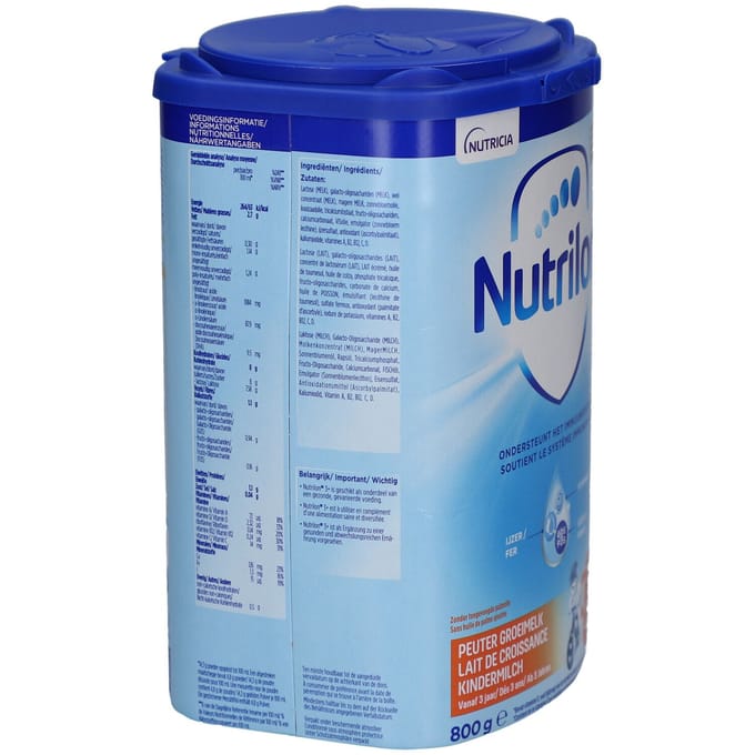 Nutrilon 3+ Groeimelk - Peuter melkpoeder vanaf 3 jaar - Voor gezonde groei - 1 stuk