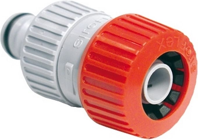 Talen Tools - Nippel met tuinslanghouder - ø 12-18 mm - pvc