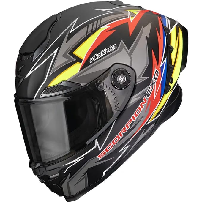 Volle motorhelm Scorpion Exo-Race Air Move On