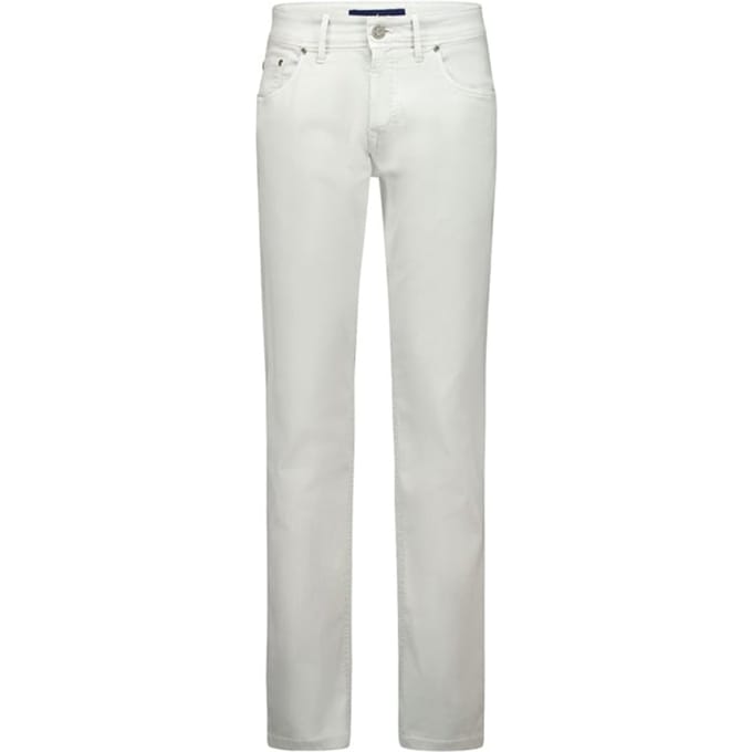 Gardeur Broek Sandro-1 Move Lite Stretch Performance Cotton Tencel Blend Licht Grijs / male