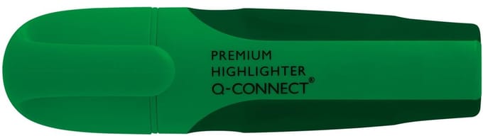 Q-CONNECT Premium markeerstift, donkergroen