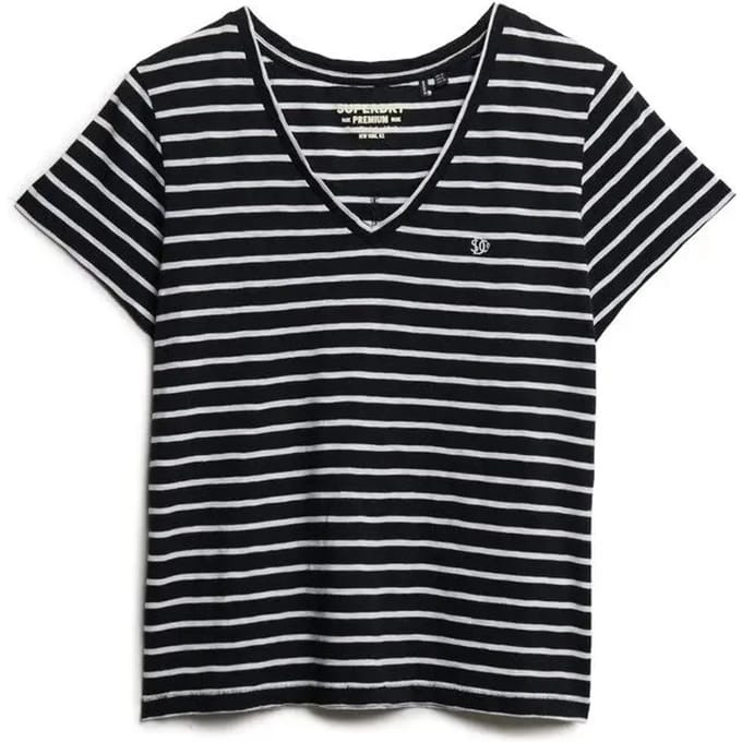 Superdry Studios Slub Embroidered Shirt Dames - Maat 8