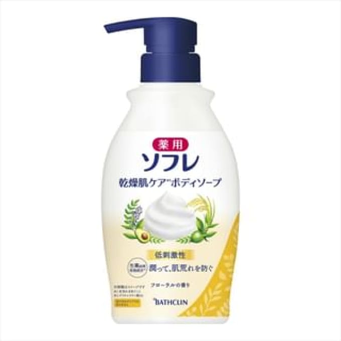 BATHCLIN - Medicated Sofre Dry Skin Care Body Soap 450ml