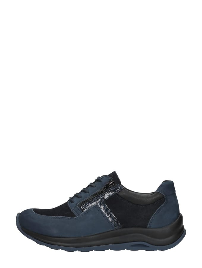Wolky Comrie Veterschoenen Laag - Blauw - Maat 41