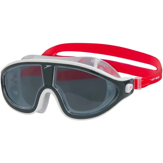 Speedo Biofuse Rift Mask Zwembril - Rood/Grijs