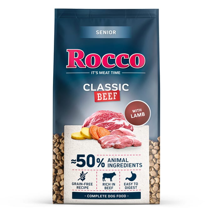 Rocco Senior Klassiek Rundvlees met Lam - 10 kg