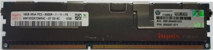 SK hynix HMT151R7BFR8C-G7 – 4GB DDR3 DIMM – 240-pin – 1600MHz – CL11