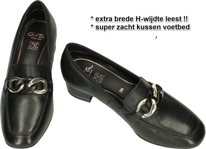 Ara -Dames - zwart - pumps & hakschoenen - maat 36