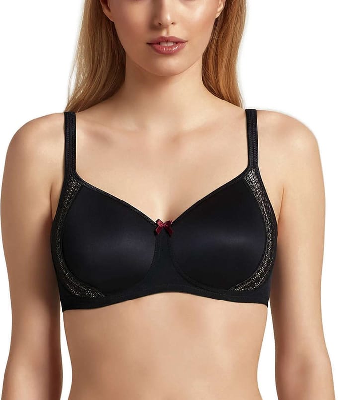 Anita – Rosa Faia - Fleur – BH zonder Beugel – 5654 - Black - A75/90