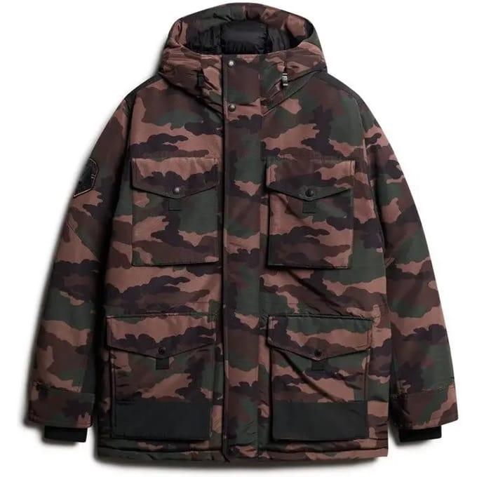 Superdry - Everest Tactical parka - Heren - Gewatteerde jassen