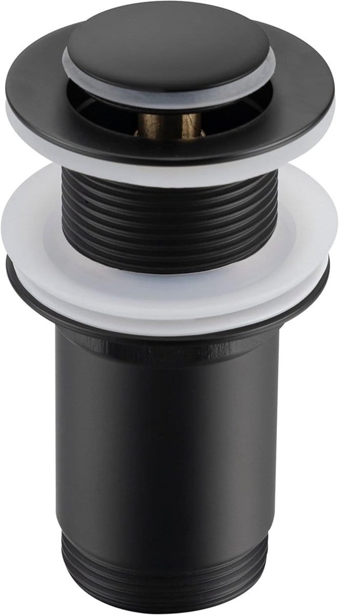 Universele Wastafel Stop Universeel - Pop-Up Afvoerplug 66mm met G1 1/4 Schroefdraad