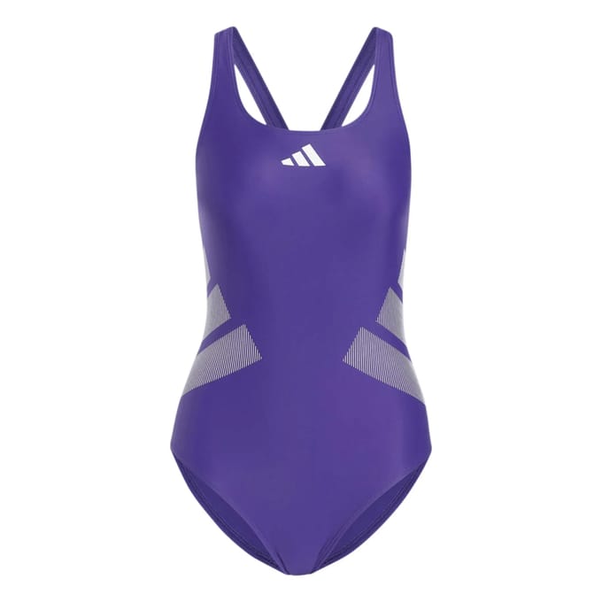 Dames zwempak uit 1 stuk adidas Logo C