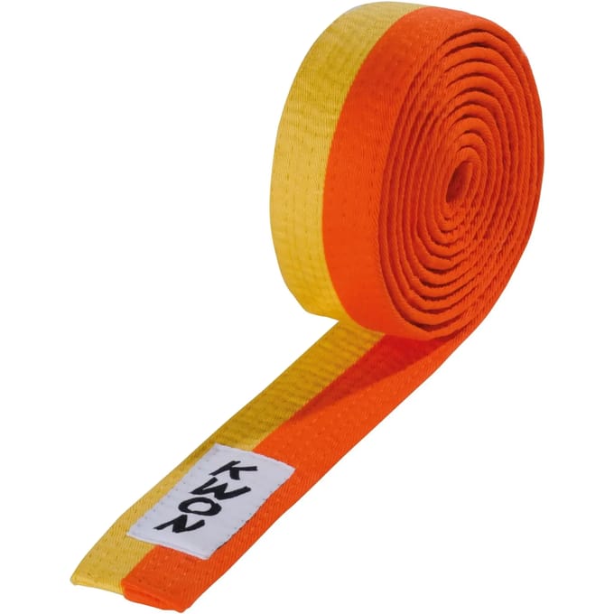 Budō riem 2 kleuren Kwon