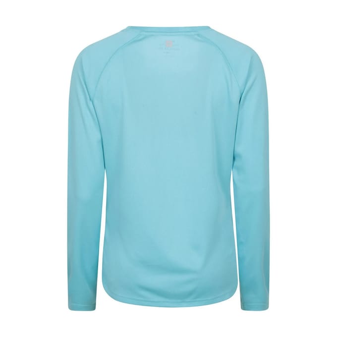 Mountain Warehouse Dames/Dames Endurance Top met lange mouwen (Lichtblauw)