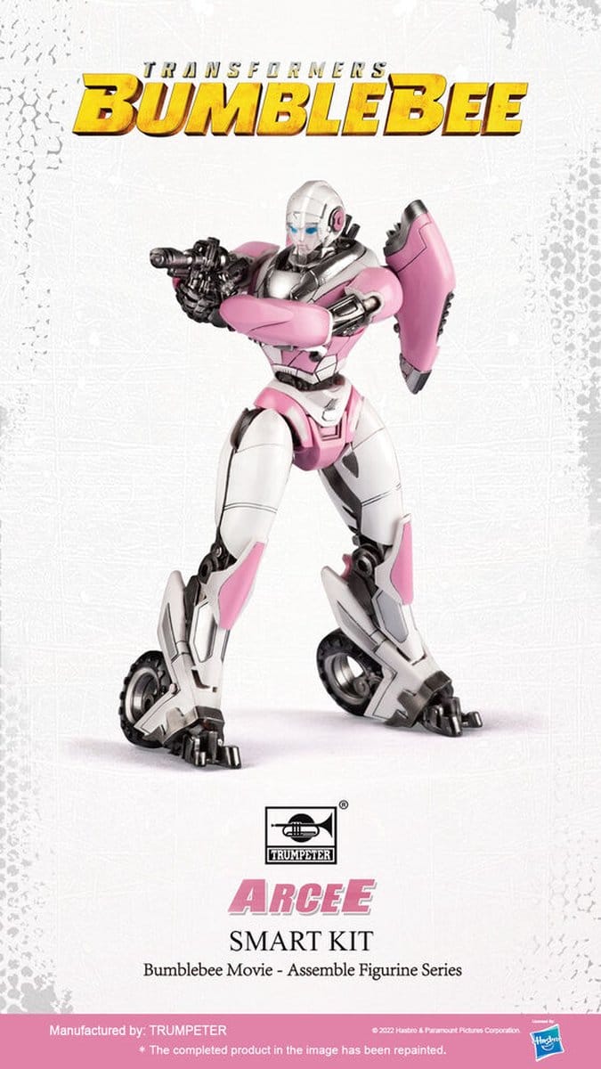 Trumpeter Modelbouwpakket - Transformers BumbleBee Series 03128 SK04 TF-6 Arcee - Figuur Plastic - Trumpeter - Modelbouw