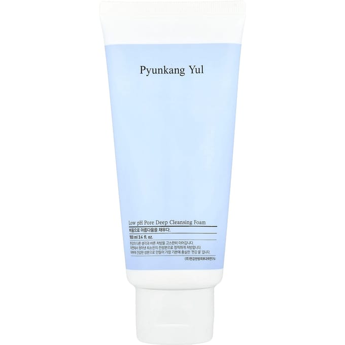 Pyunkang Yul, Mousse nettoyante en profondeur pour les pores à faible pH, 100 ml (3,4 fl oz) white