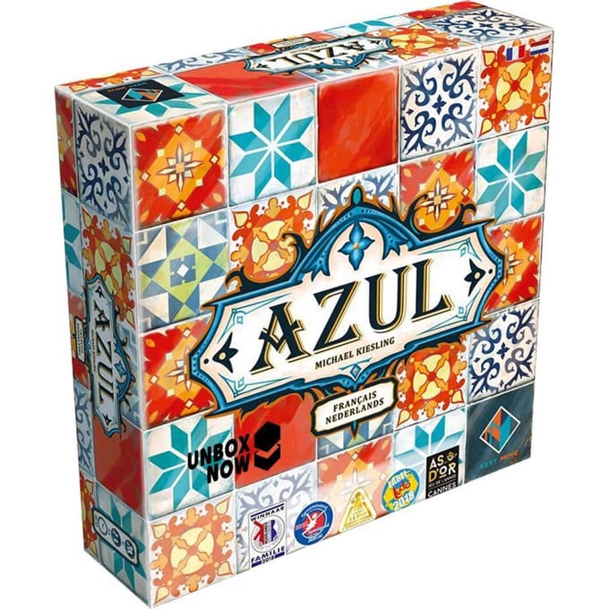 Next Move Games Azul - Tactisch bordspel voor 2-4 spelers - Vanaf 8 jaar