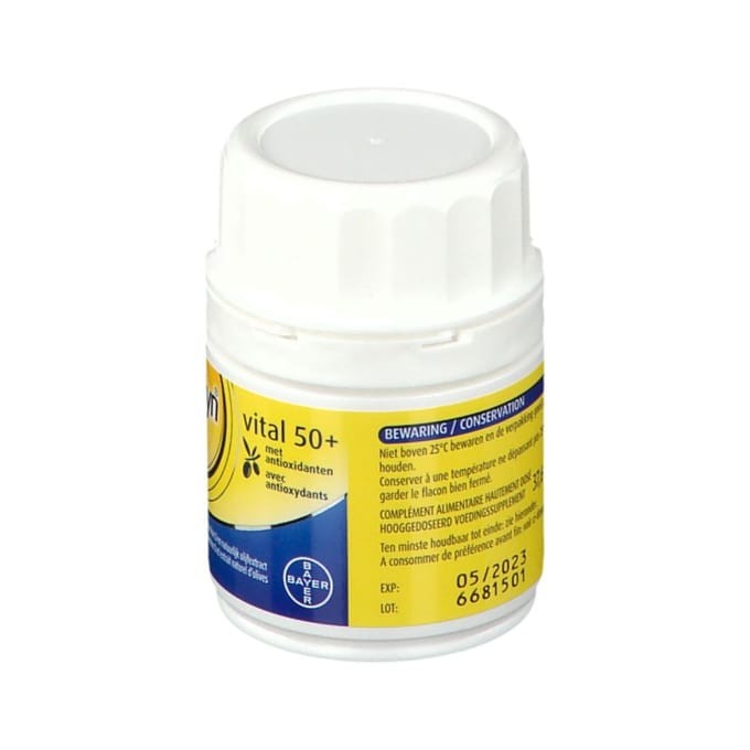 Supradyn Vital 50+ Multivitamine Vitaliteit Met Ginseng 30 Tabletten