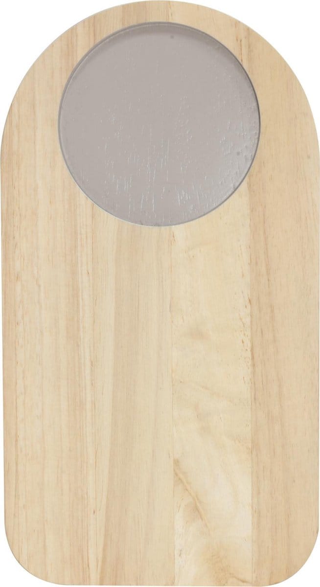 TAK Design Sade Snijplank - Hout - 27,2 x 15 cm - Warm Grijs