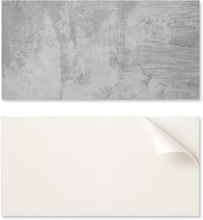 Decoratief zelfklevend vinylpaneel 120x60 cm met ruwe betontextuur