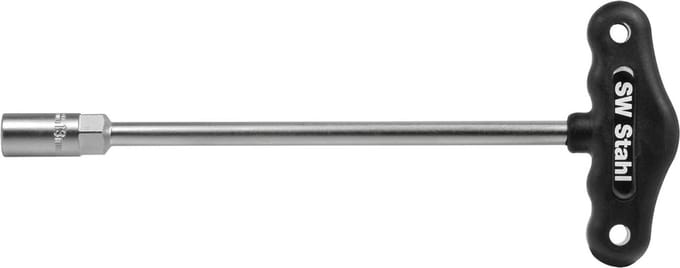 SW-Stahl T-greep dopsleutel SW8, 237 mm lang, 02080-8X230