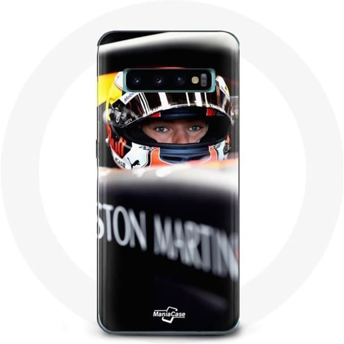 Case voor Samsung Galaxy S10 plus Formule 1 Max Verstappen Racing Driver