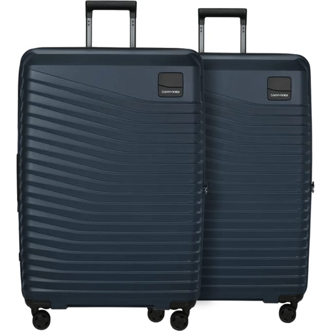 Samsonite Intuo Expandable Spinner 81cm Duo Pack Blue Nights