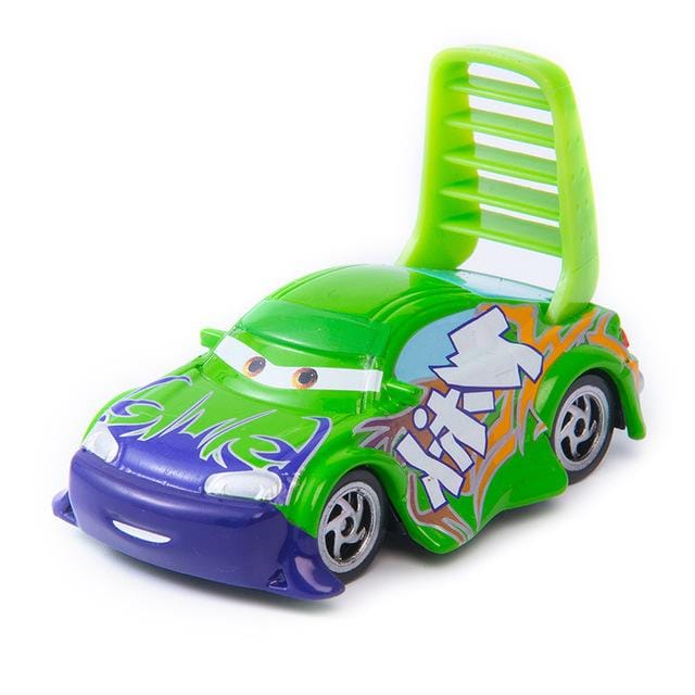 Auto speelgoed Pixar Lightning McQueen Jackson Storm Mater Sally Sheriff 1:55 Legering Diecast jongen Kerstcadeau
