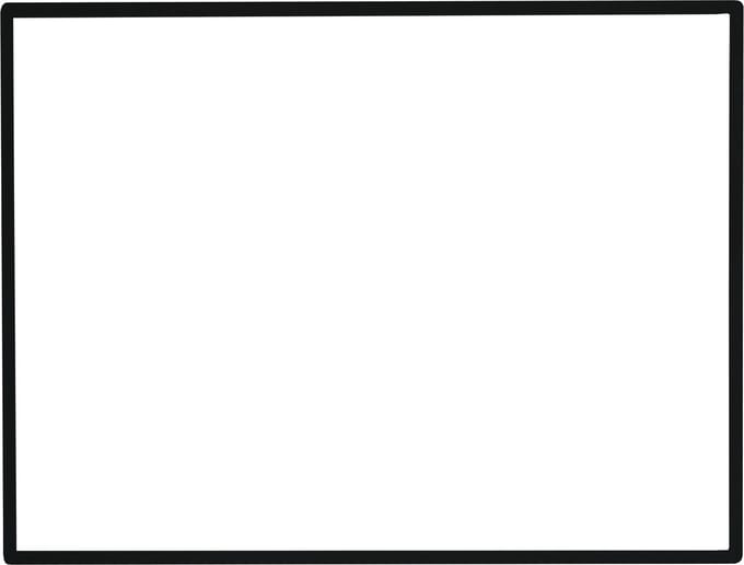 Led reclame affiche lichtdoos - zwart - a1 - ultradun 12 mm frame