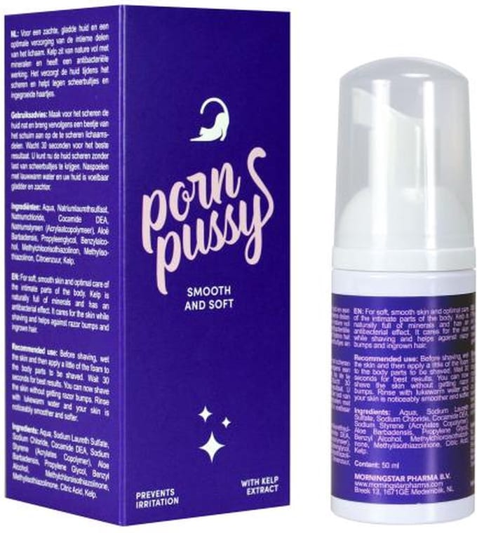 Morningstar - Porn Pussy - Scheerschuim Voor Vrouwen
