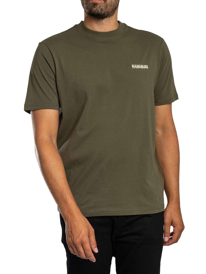 T-shirt Korte Mouw Napapijri Small Box T-shirt