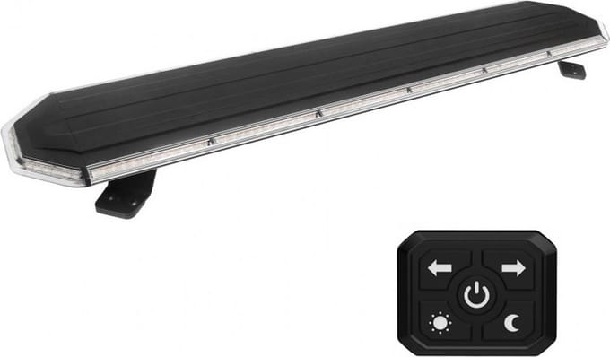 LED zwaaibalk - 122cm - ECE R65 R10 - Amber - Inclusief controller