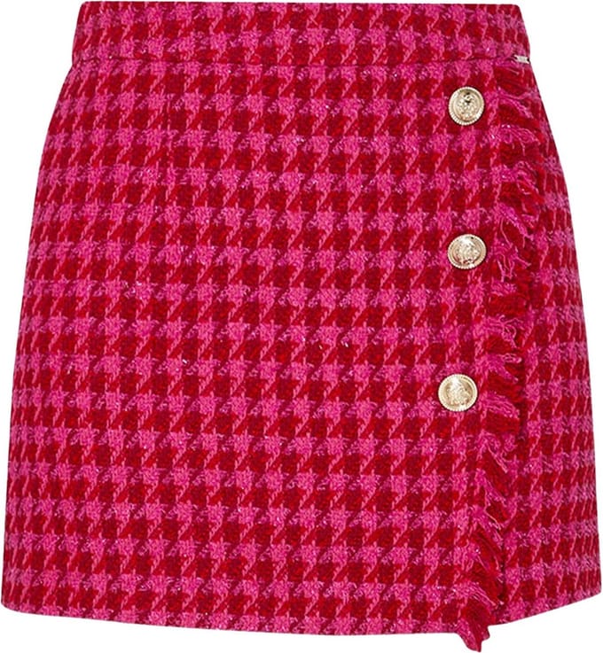 Liu Jo Gonna Ts Nav Mini T3689 Dames - Korte rok - Fuchsia - Maat 38
