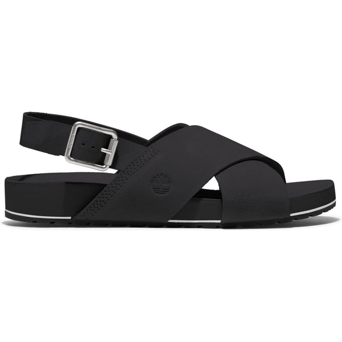 Timberland Malibu Waves Basic X Strap Dames Sandalen - Jet Black Maat - 37