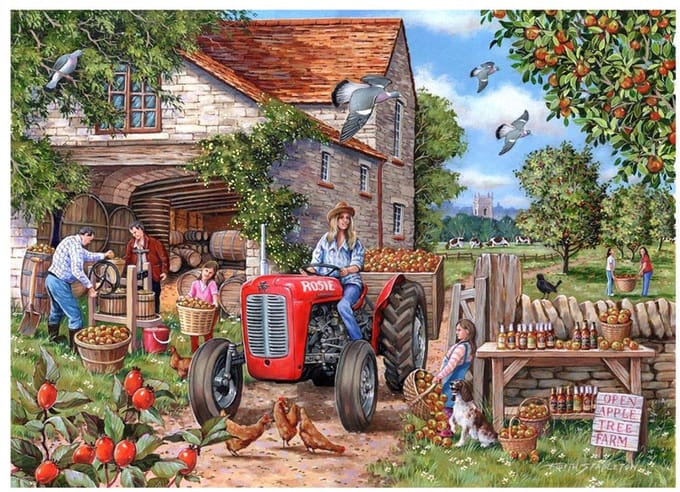 Cider en Rosie Puzzel 500 XL Stukjes