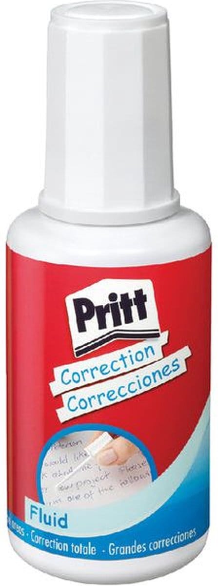 Correctievloeistof pritt flacon met kwast 20ml | 240 stuks