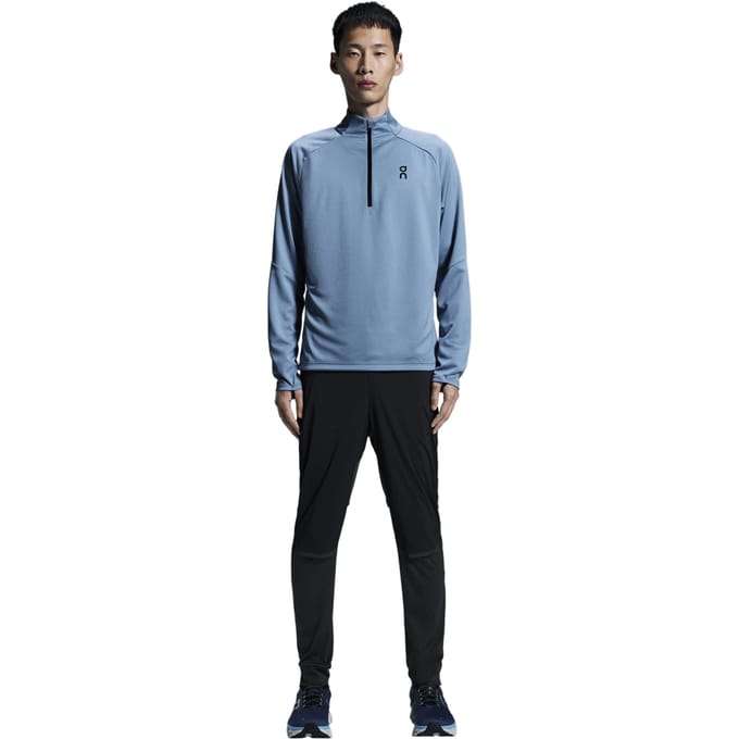 On Climate Shirt 2 M Chambray Maat: L | Sport Shirts Outlet | Heren | Blauw